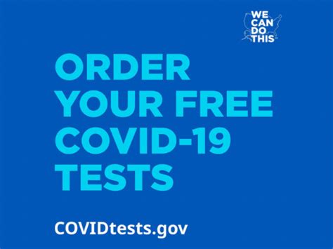 covid tests gov free